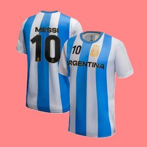 Argentina Official Lionell Messi #10 Soccer Jersey XL AFA336GD